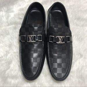 Louis Vuitton loafers “Damier” sz 9.5
